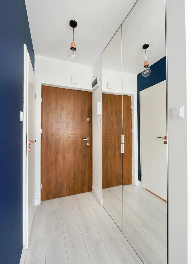 Zlota Blue Modern Studio Warschau Appartement