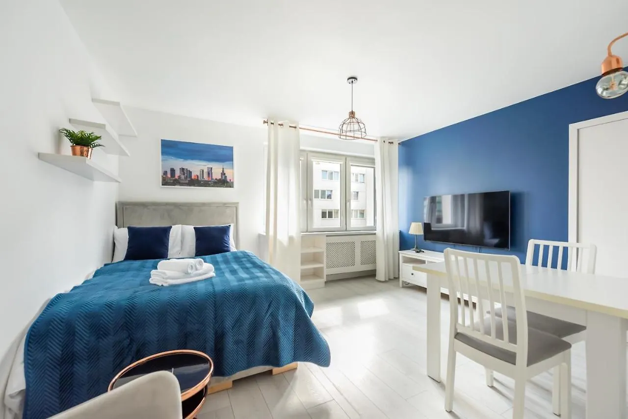 Appartement Zlota Blue Modern Studio Warschau
