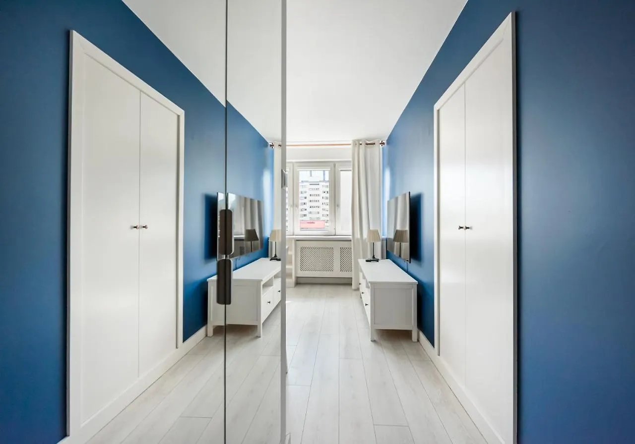 Appartement Zlota Blue Modern Studio Warschau Polen